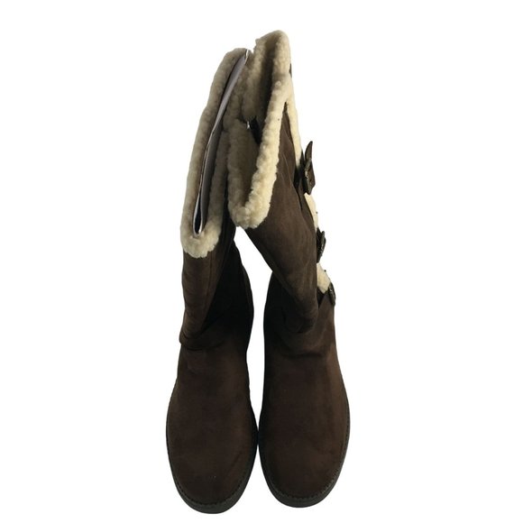 BJORNDAL IVY CHOCOLATE SUEDE BOOTS NIB WOMENS 11 - Picture 9 of 9